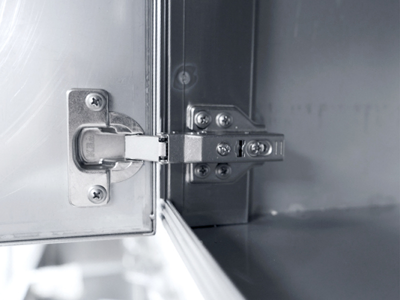 廚房設備汰換-緩衝鉸鏈-廣昇不鏽鋼設計