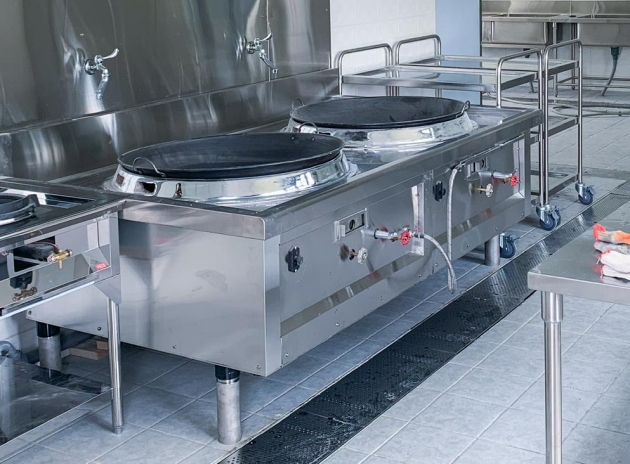 雙口鼓風炮爐 2